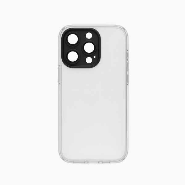 iPhone 15 Pro Max – Transparent & Schwarz